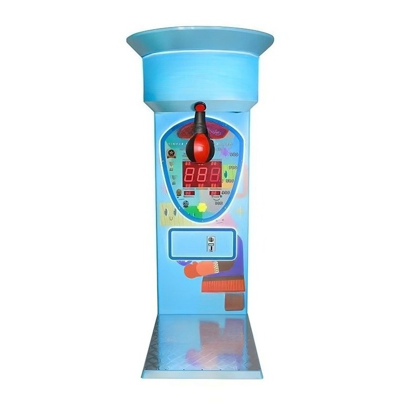 Kids Outdoor Venues - カスタムコイン式キッズボクシングマシンQRコード操作式力測定ゲームプラスチック製構造屋外会場向け子供用