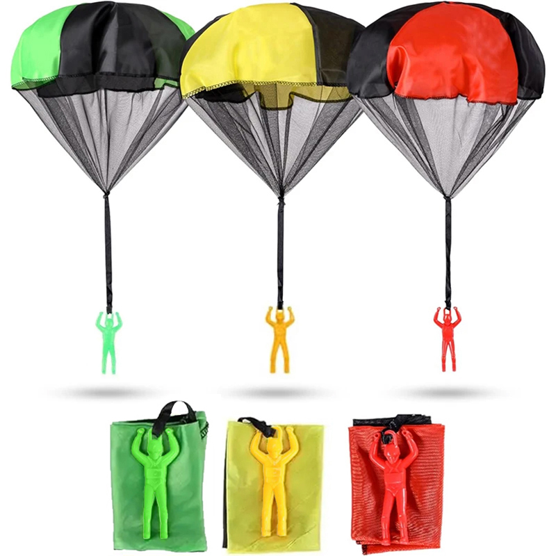 Kids Unique Outdoor Toys - 子供用パラシュートおもちゃ もつれ防止 屋外飛行パラシュート 男性 屋外おもちゃ イースターバスケット詰め物