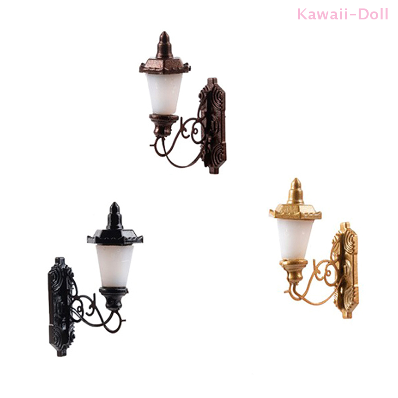 Kids Outdoor Cubby House - 1 個 DIY マイクロ LED 街灯柱ウォールライトモデル