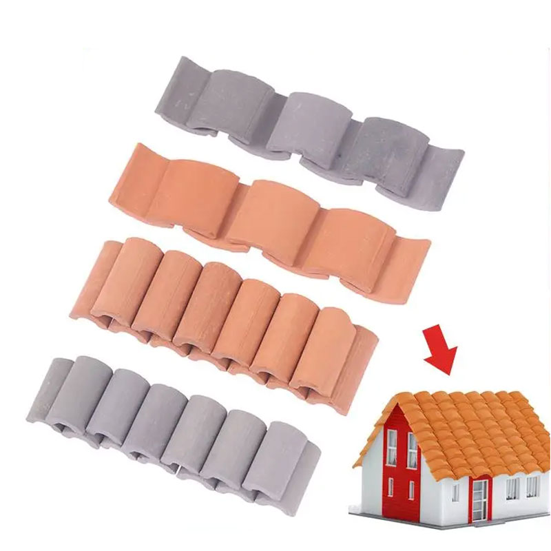 Kids Outdoor Cubby House - ドールハウスシミュレーションミニチュアタイルライフシーン装飾レンガアクセサリーミニレンガモデル
