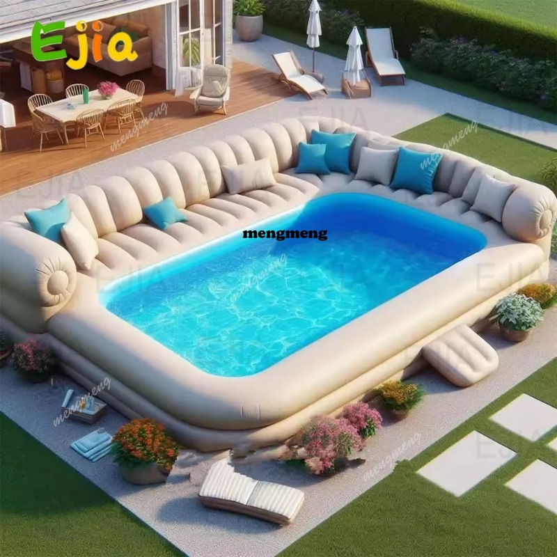 16フィート5メートル大型ファミリーパーティー用屋外インフレ - Kids Outdoor Lounge Chair のレビューと価格