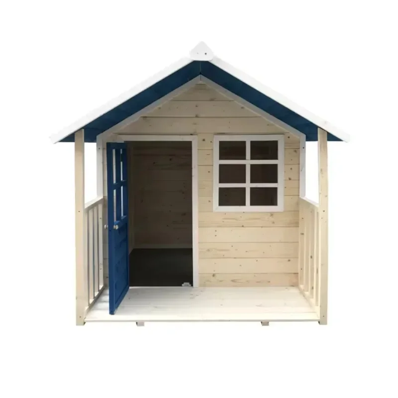 子供用屋外プレイハウス、木製子供用プレイハウス - Kids Outdoor Cubby House のレビューと価格