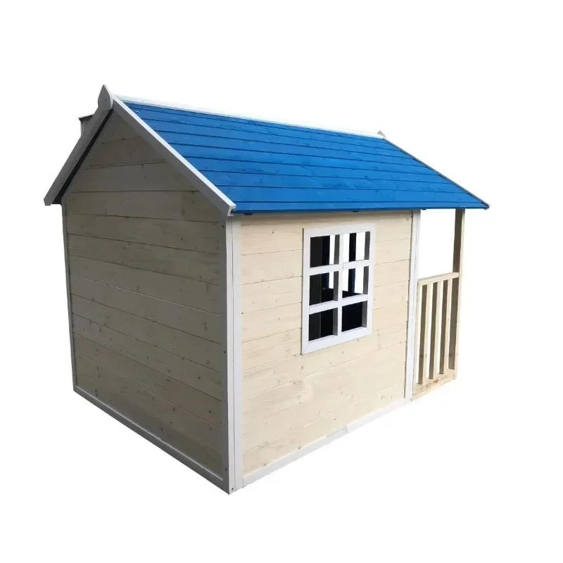 子供用屋外プレイハウス、木製子供用プレイハウス - Kids Outdoor Cubby House のレビューと価格