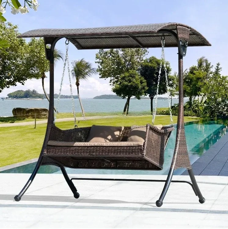 ホットセール2人用ガーデンラタンブランコハンモックチェア、子 - Kids Outdoor Lounge Chair のレビューと価格