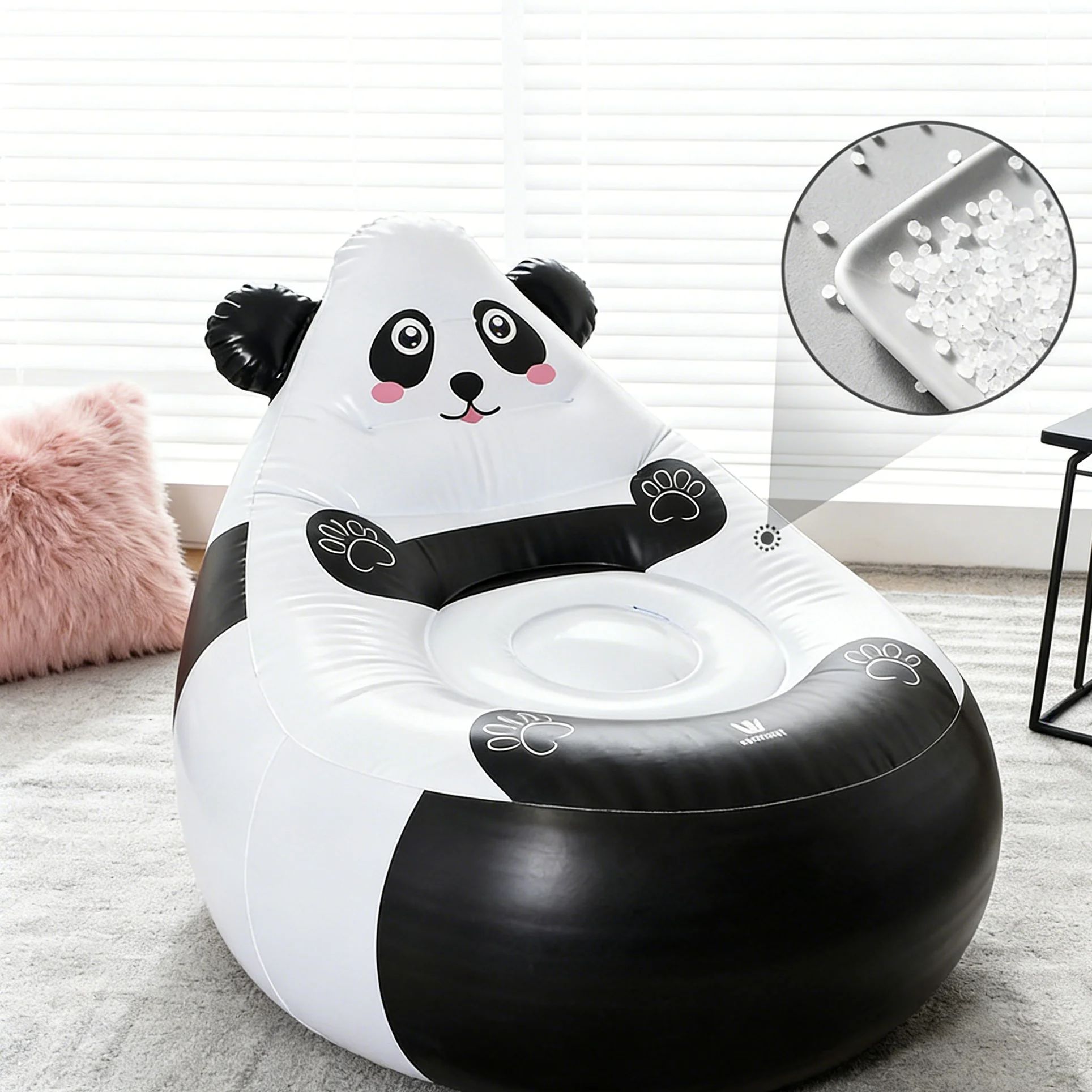 インフレータブルレイジーソファ子供用漫画ソファリクライニング - Kids Outdoor Lounge Chair のレビューと価格