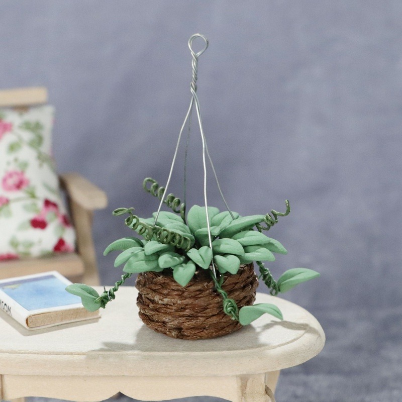 ミニ緑の鉢植えのシミュレーション,ぶら下げ花,ドールハウスの - Kids Outdoor Cubby House のレビューと価格