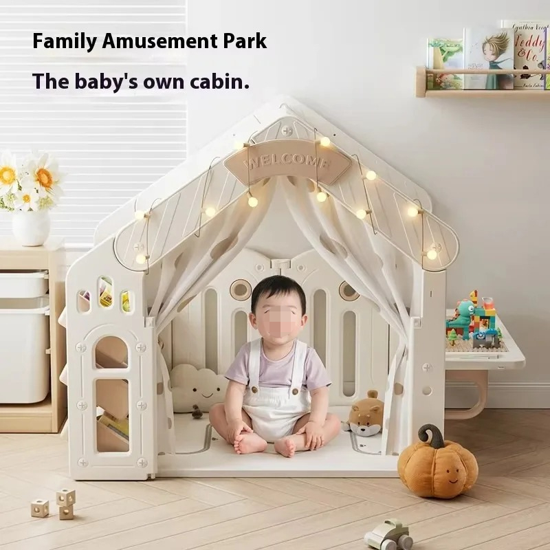 現代的な屋内外兼用幼児用プラスチック製テント、キューブハウス - Kids Outdoor Cubby House のレビューと価格