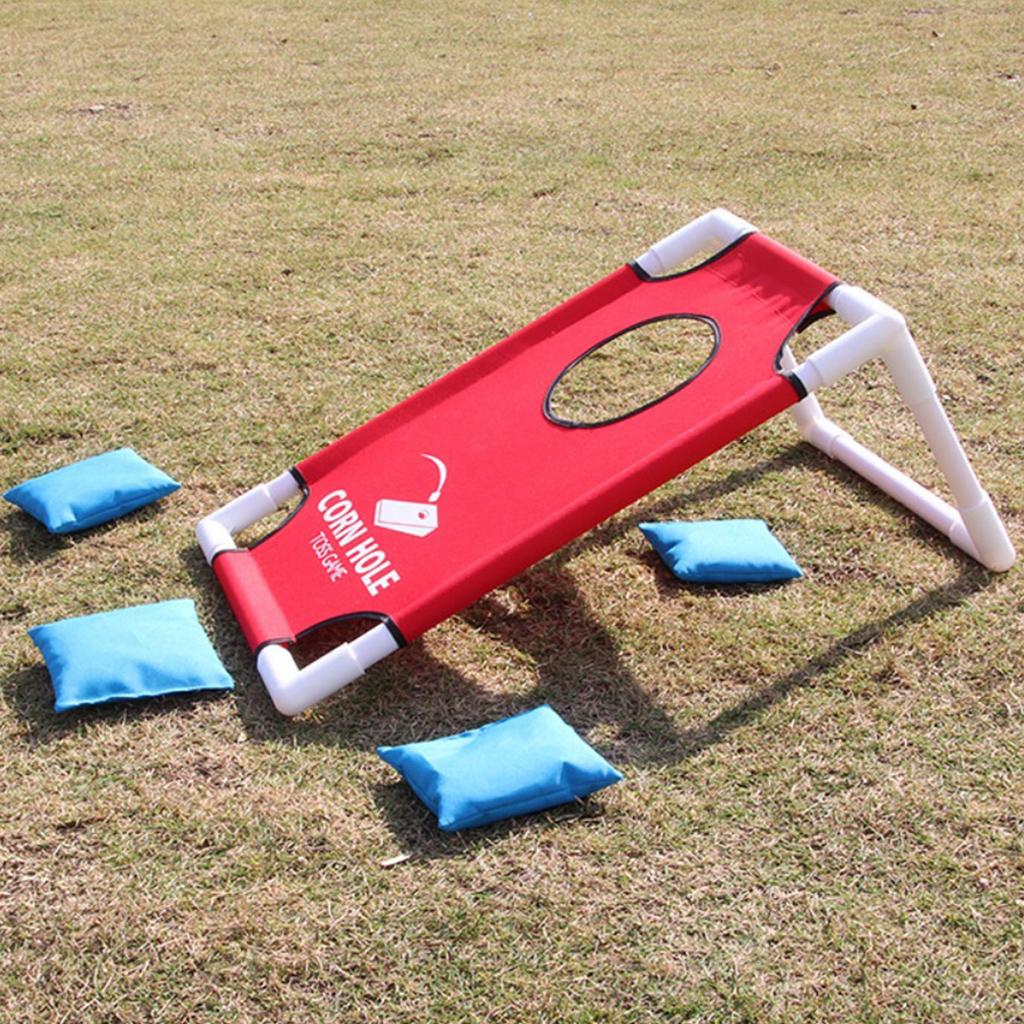 コーンホールゲームセット 折りたたみ式ビーンバッグトスボード - Kids Outdoor Bean Bag のレビューと価格