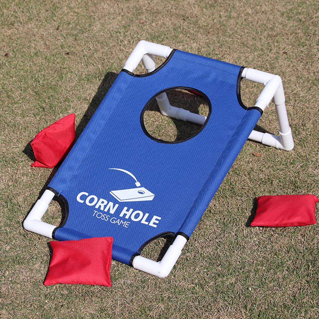 コーンホールゲームセット 折りたたみ式ビーンバッグトスボード - Kids Outdoor Bean Bag のレビューと価格