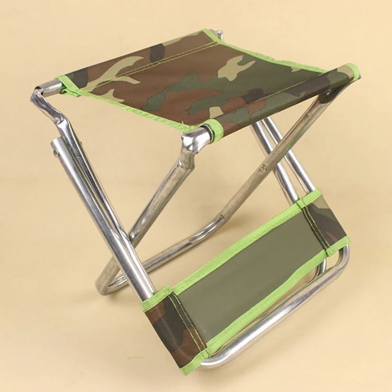 迷彩柄折りたたみスツール 背もたれ付き 46x29x29cm - Kids Outdoor Lounge Chair のレビューと価格