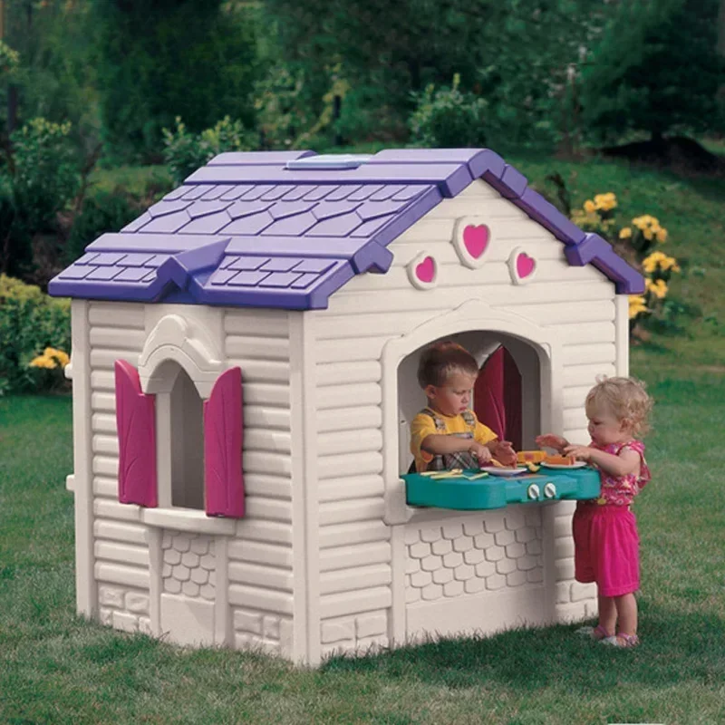 おもちゃの小屋、キノコ型のプラスチック製幼児用屋外用小屋、子 - Kids Outdoor Cubby House のレビューと価格