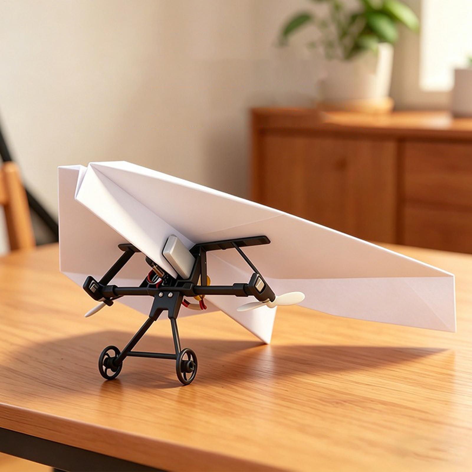 DIY RC紙飛行機キット、ジャイロスタビライザー付き電動リ - Kids Outdoor Set のレビューと価格