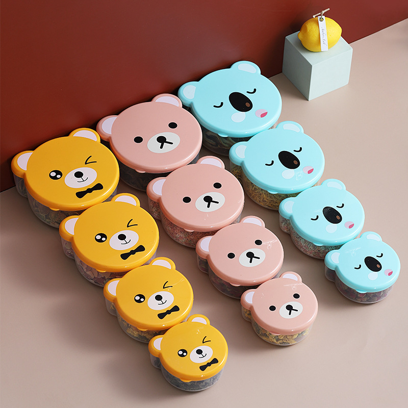 4個子供プラスチック漫画かわいい弁当箱日本屋外食品保存容器子 - Kids.Outdoor Utensils のレビューと価格