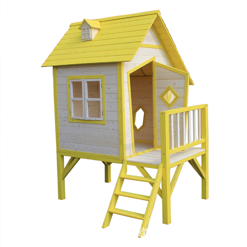 高品質子供用屋外キューブハウス大型多機能豪華木製プレイハウス - Kids Outdoor Cubby House のレビューと価格
