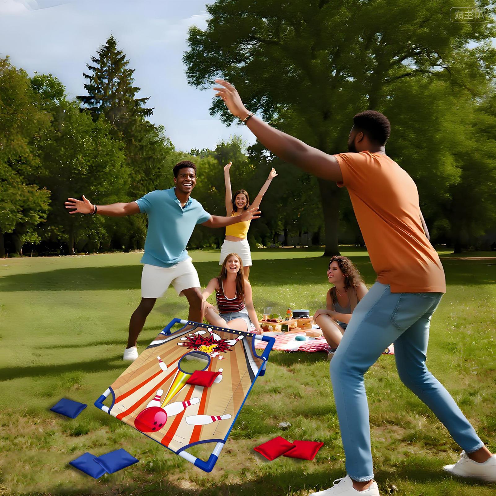 ビーンバッグトスゲーム 子供用 インタラクティブ 折りたたみ - Kids Outdoor Bean Bag のレビューと価格