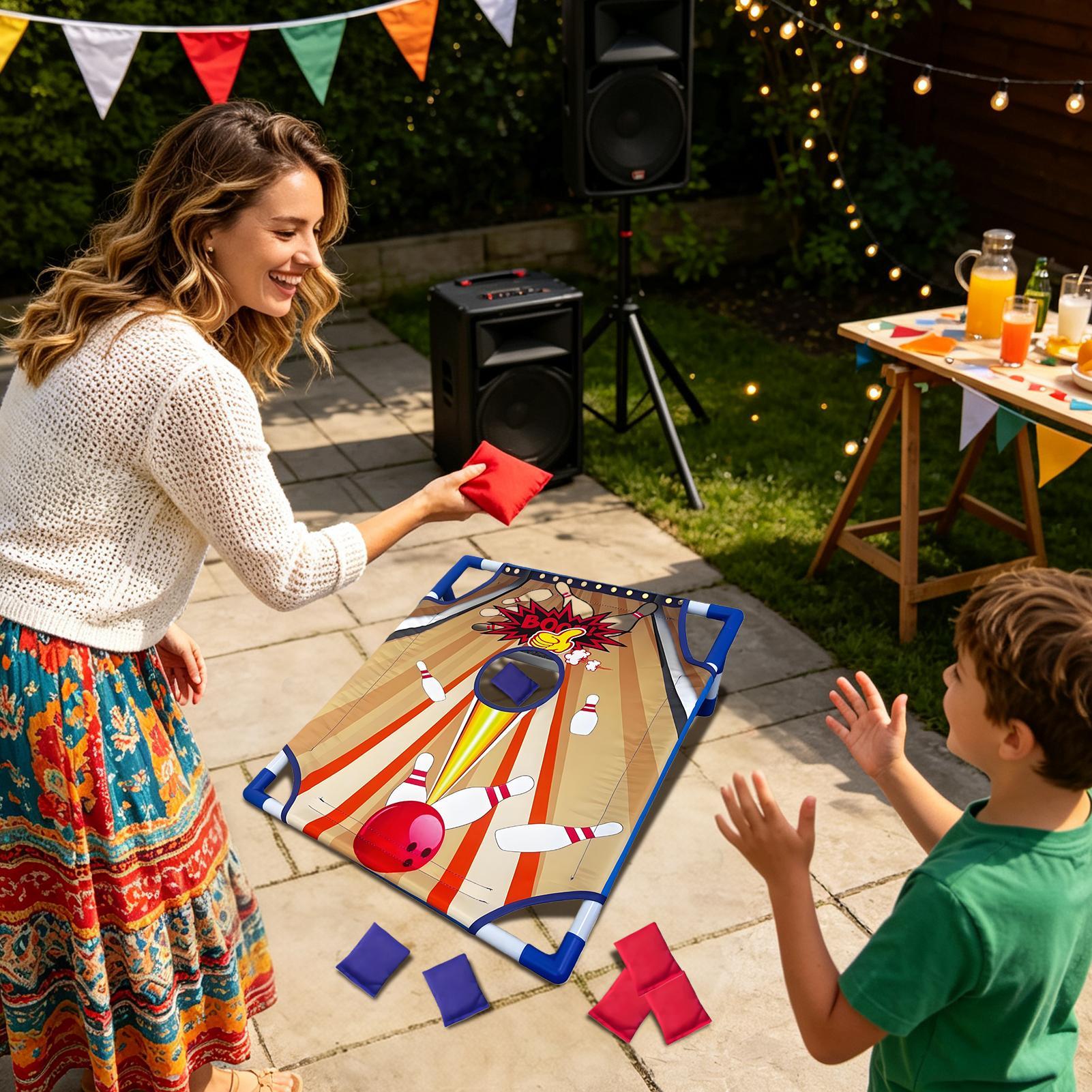 ビーンバッグトスゲーム 子供用 インタラクティブ 折りたたみ - Kids Outdoor Bean Bag のレビューと価格