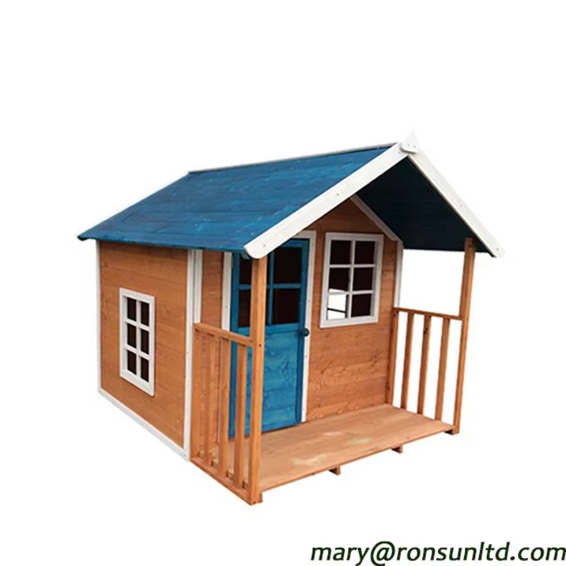 ガーデン子供用小屋木製プレイハウスキッズ屋外プレイハウス木製 - Kids Outdoor Cubby House のレビューと価格