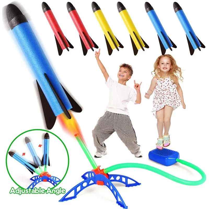 Bキッドアウトドアロケットフットポンプ屋外空気圧式急上昇ロケ - Kids Outdoor Toys B&Q のレビューと価格