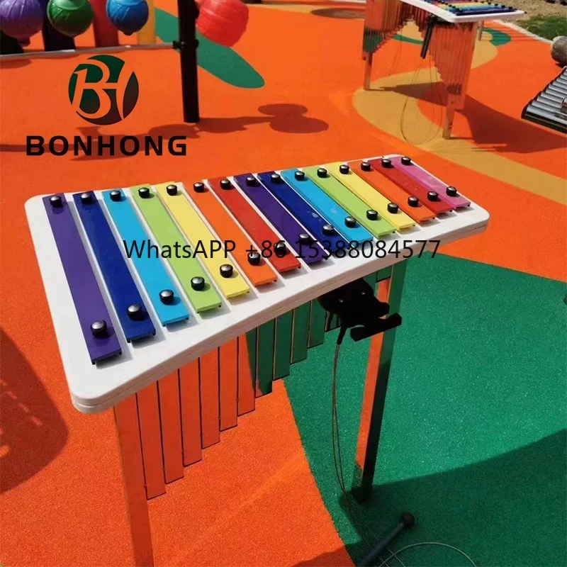 ボンホン屋外自立型パーカッション楽器 屋内外兼用子供用音楽遊 - Kids Outdoor Xylophone のレビューと価格