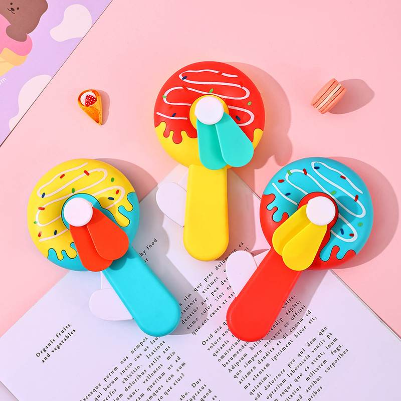 ハンドプレスファン、ポータブルハンドヘルド手動冷却ファン、電 - Kids Outdoor Easter Gifts のレビューと価格