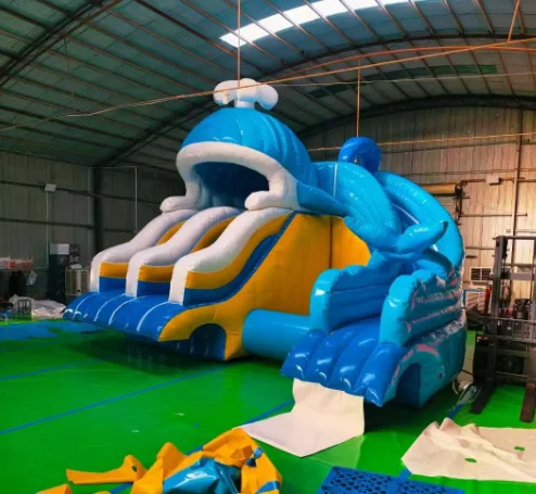 業務用インフレータブルウォーターパーク、耐久性のあるPVCレ - Kids Outdoor Venues のレビューと価格
